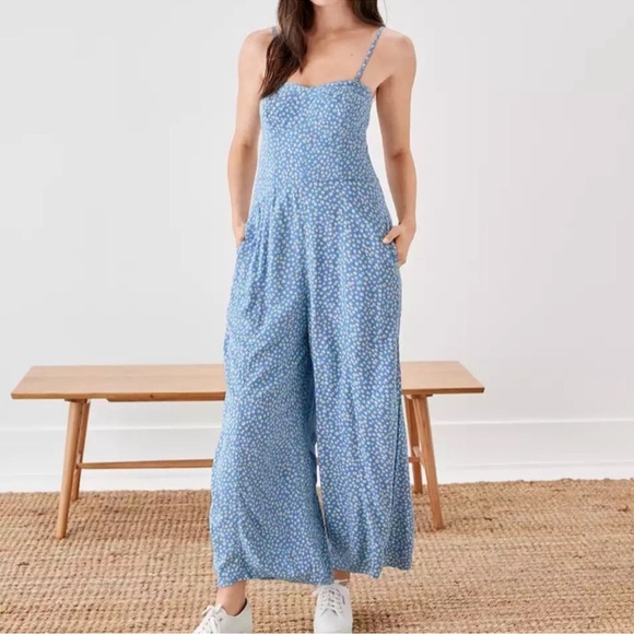 American Eagle Jumpsuit Romper Floral Strapless XS - Picture 1 of 11